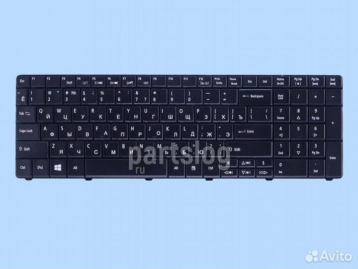 Клавиатура для Acer E1-521 E1-531 E1-571 Черная