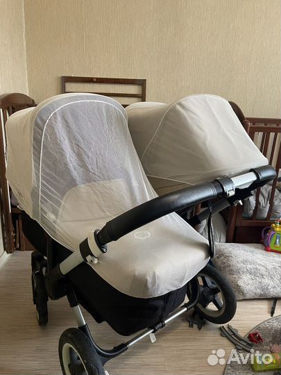 Коляска для двойни или погодок bugaboo donkey twin