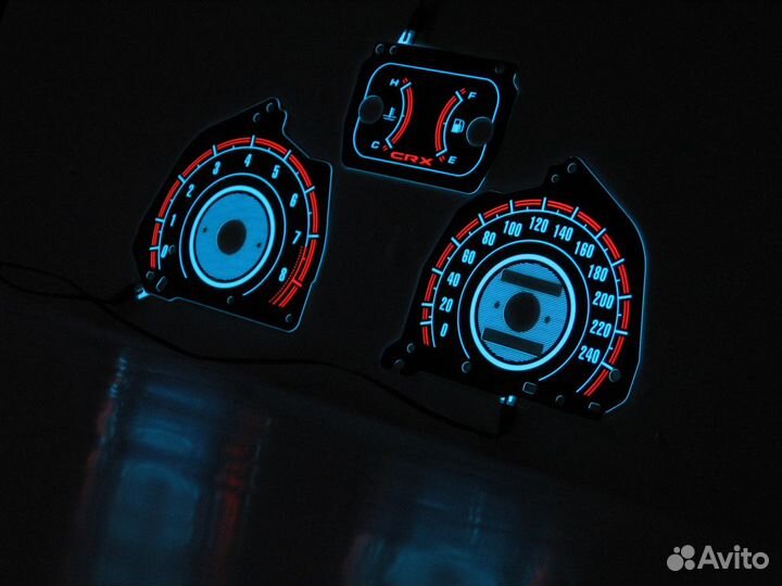 Honda CRX (90-91) Тюнинг шкалы приборов