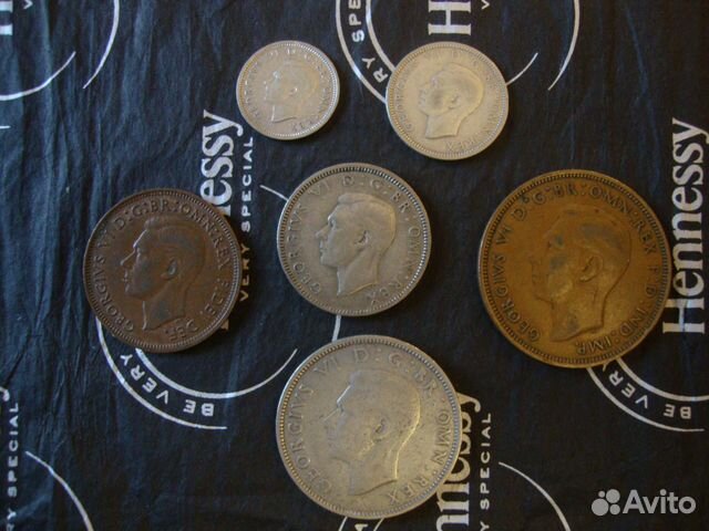 Набор серебряных монет Великобритании (Георг VI)