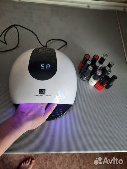 Лампа для сушки гель лака