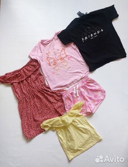 Вещи на девочку 134-140 пакетом