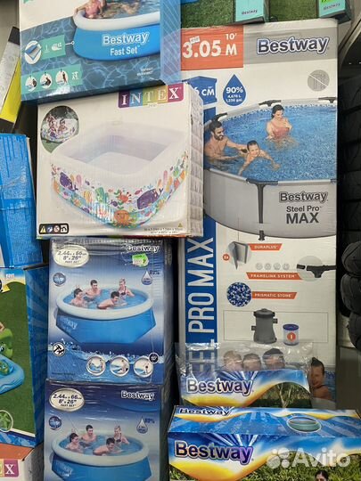 Каркасный бассейн новый3,05/76