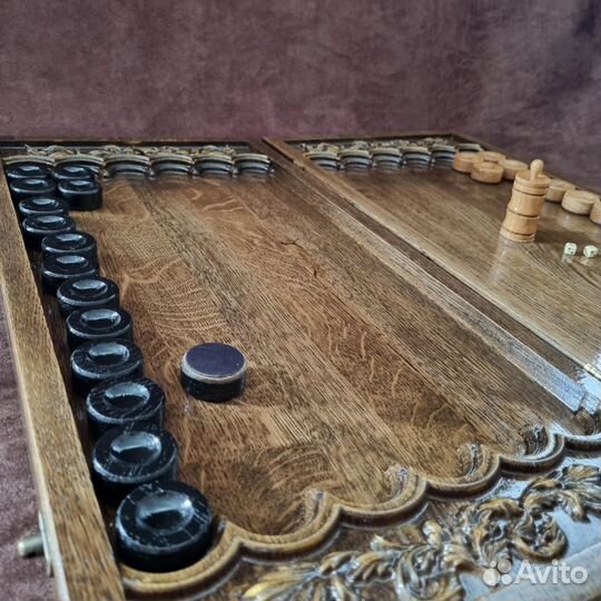 Нарды резные ручной работы