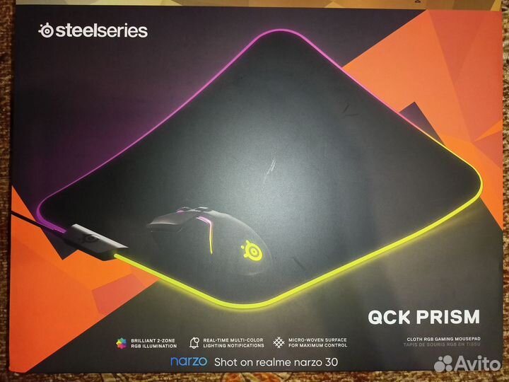 Коврик для мыши SteelSeries Qck Prism M