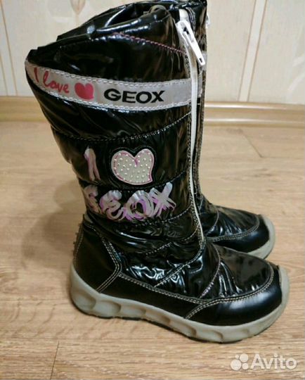 Сапоги осенние демисезонные. Geox, оригинал