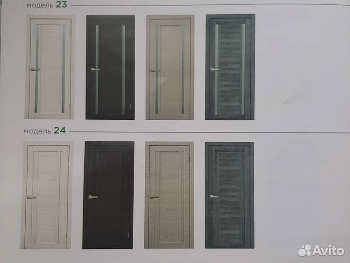 Межкомнатные двери экошпон