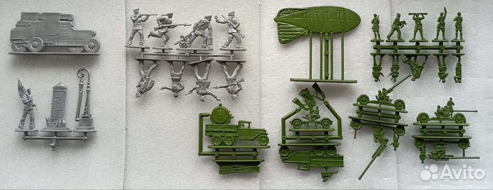 Солдатики, Воины и Битвы, пластик