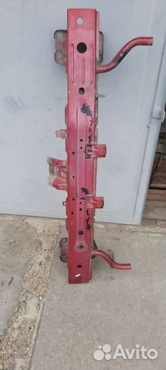 Усилитель переднего бампера Лансер 10