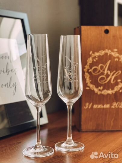 Свадебные бокалы