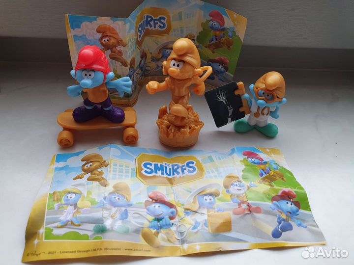 Смурфы Киндер Лента