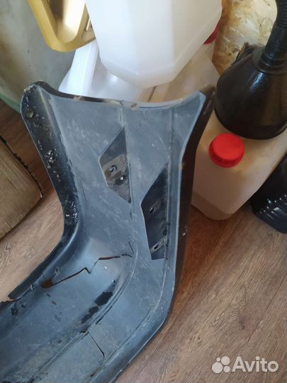 Бампер передний ваз 2114 черный