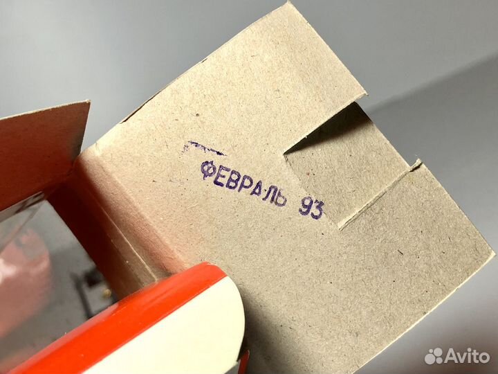 Модель + коробка ЗИЛ 117 СССР 1993 год