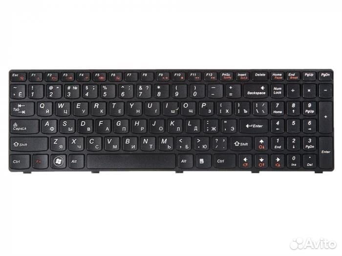 Клавиатура для ноутбука Lenovo Z570, B570, B590, V