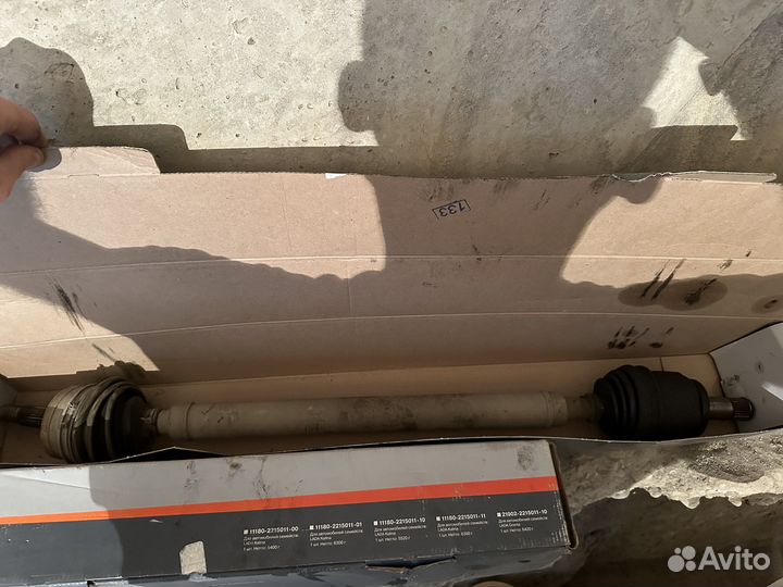 Привода приора в сборе без Абс