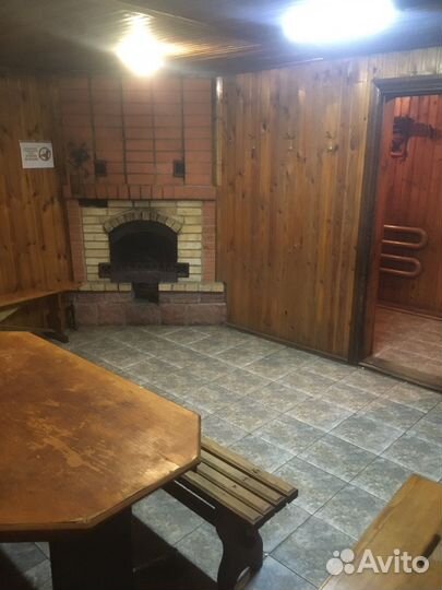 Банька с беседкой