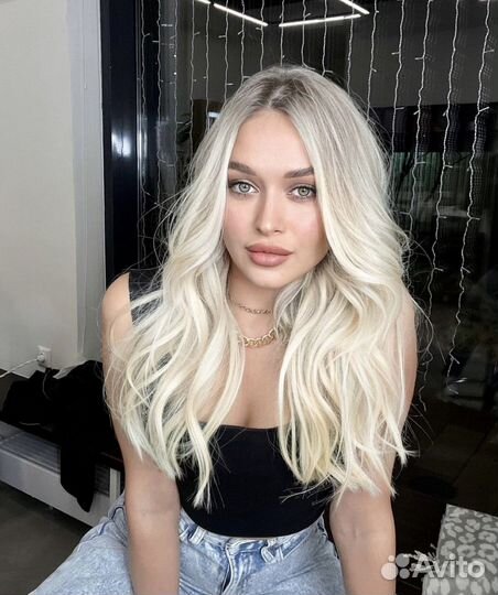 Модель на сложное окрашивание волос