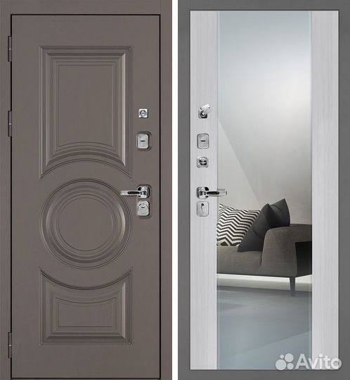 Дверь входная металлическая