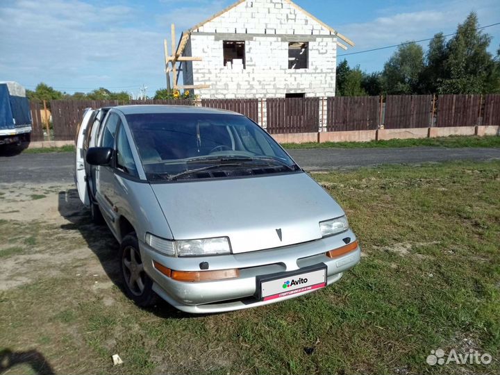 Pontiac Trans Sport 2.3 МТ, 1993, 35 000 км