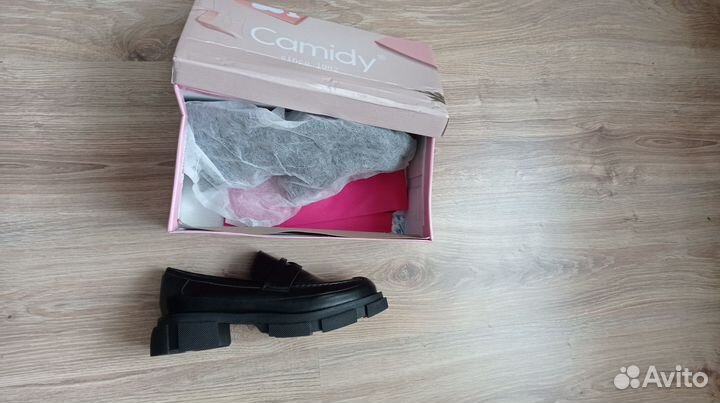 Лоферы-Туфли женские 39 размер черные