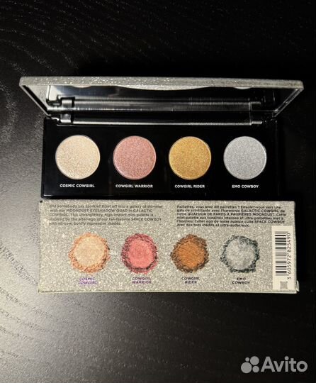 Палетка теней urban decay moondust
