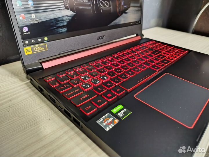 Acer Nitro 5 IPS Ryzen 5 8-ядер 16Gb/1256SSD/6Gb