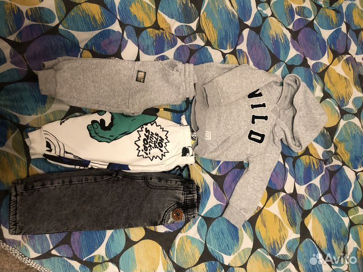 Детские вещи пакетом на мальчика 80 86