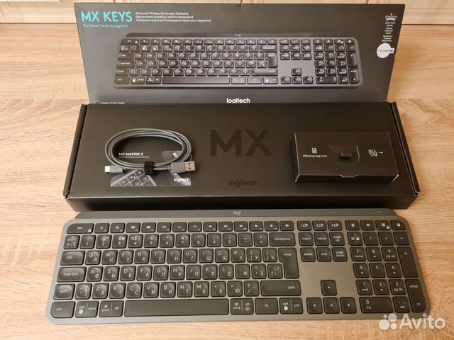 Клавиатура Logitech MX Keys (рст)