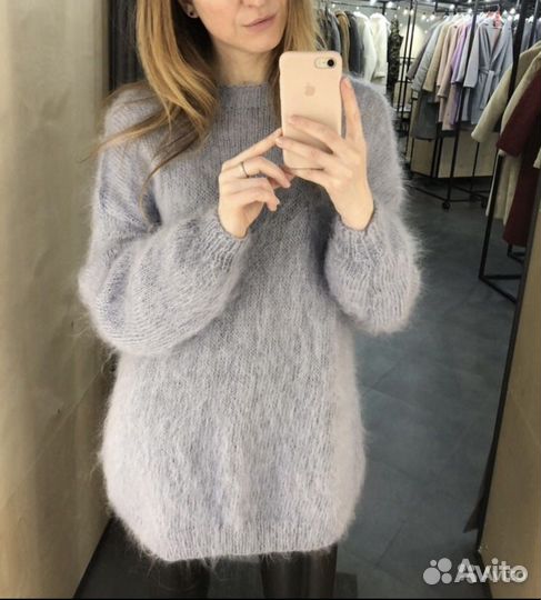 Свитер мохер handmade В наличии