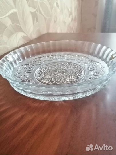 Хрустальное блюдо