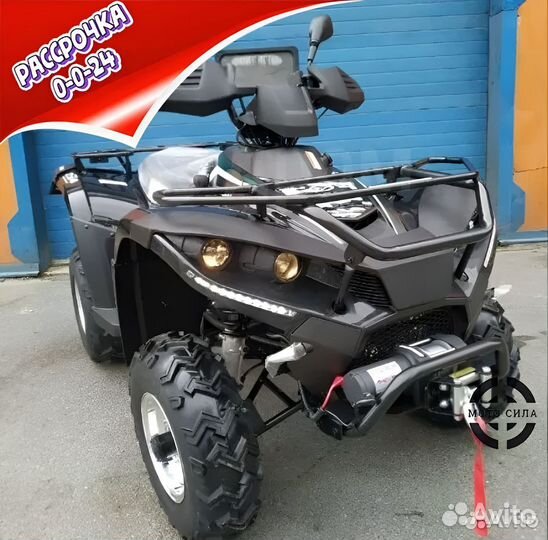 Квадроцикл Linhai-Yamaha D200 карбон