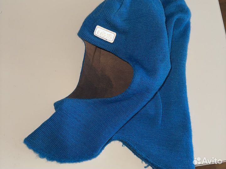 Шапка шлем синий Lassie