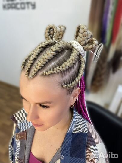 Плетение брейдов, дредокудрей