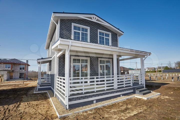 Коттедж 140 м² на участке 8,5 сот.