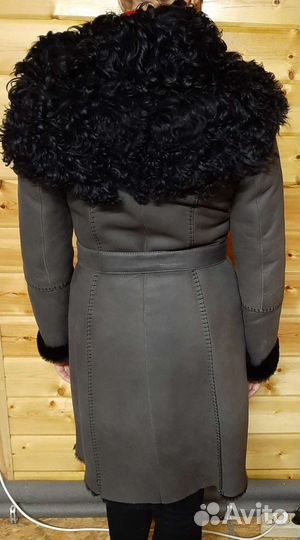 Дубленка натуральная женская 46 48
