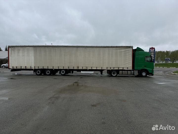 Полуприцеп тентованный Krone SDP27, 2008