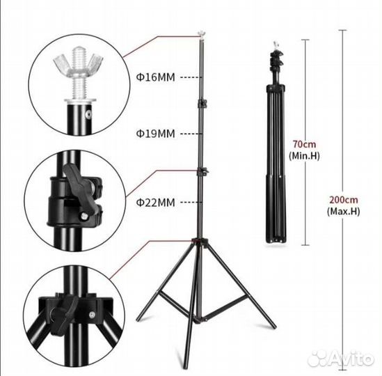 Фоновая подставка с фотофоном