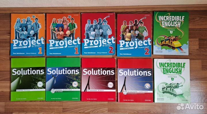 Пособия учебники для занятий по английскому языку