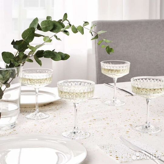 Бокалы для шампанского икеа (IKEA)