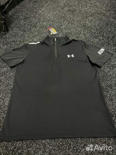 Рашгард на молнии с горлом Under Armour