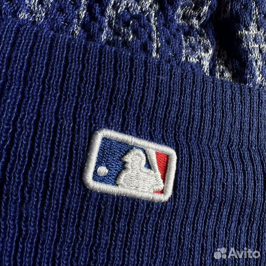 Шапка зимняя LA Dodgers MLB logo