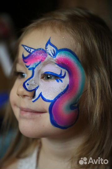 Аквагрим для взрослых и детей