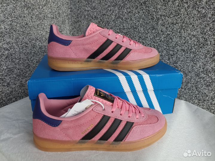 Adidas gazelle indoor pink р-р 38, 39,40