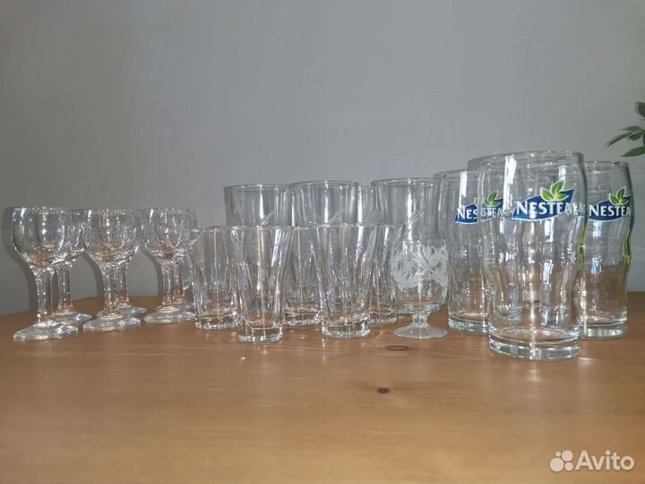 Хрустальная и стеклянная посуда