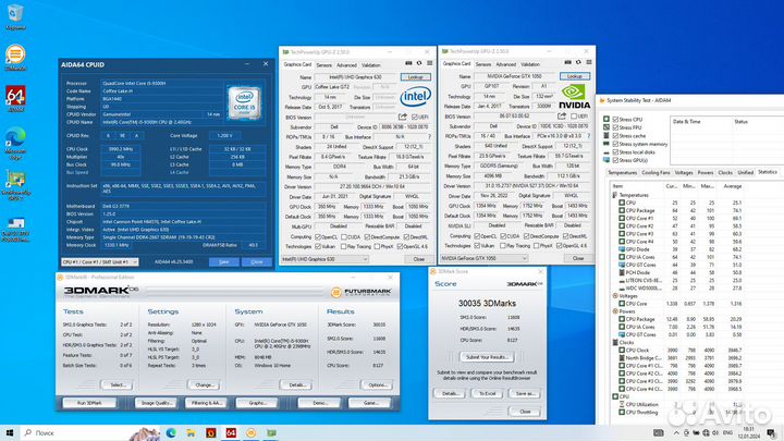 Игровой ноутбук Dell G3 3779 i5-9300H GTX 1050