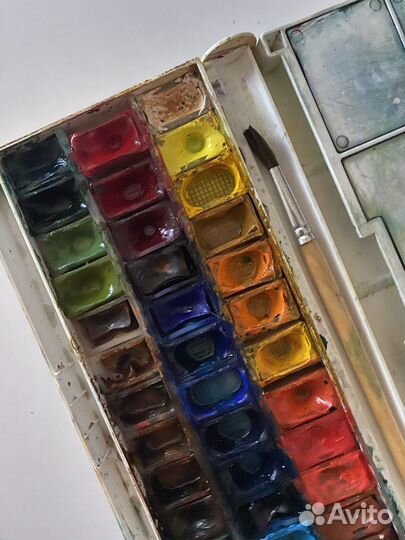 Краски акварельные