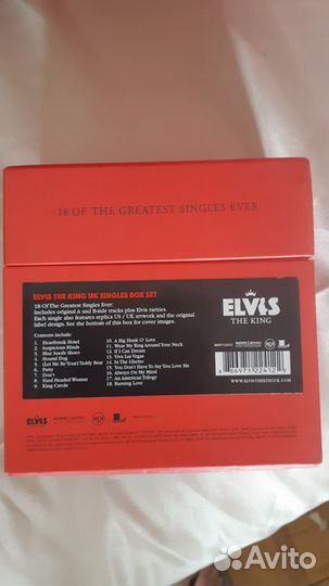 Elvis Presley – The King сборник 18 дисков