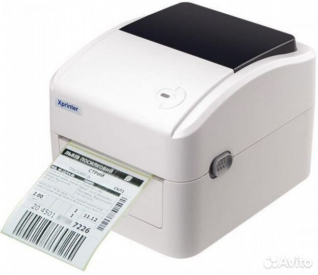 Термальный принтер этикеток xprinter XP-420B USB