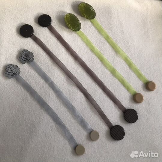 Подхваты для штор магниты (наличие в описании)