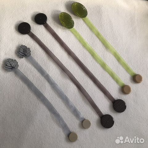 Подхваты для штор магниты (наличие в описании)